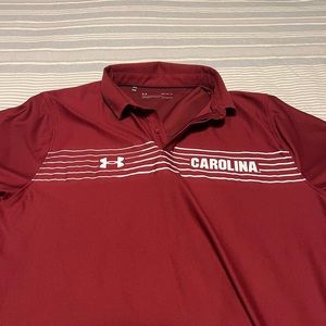 University of South Carolina Under Armour Polo Mens Medium